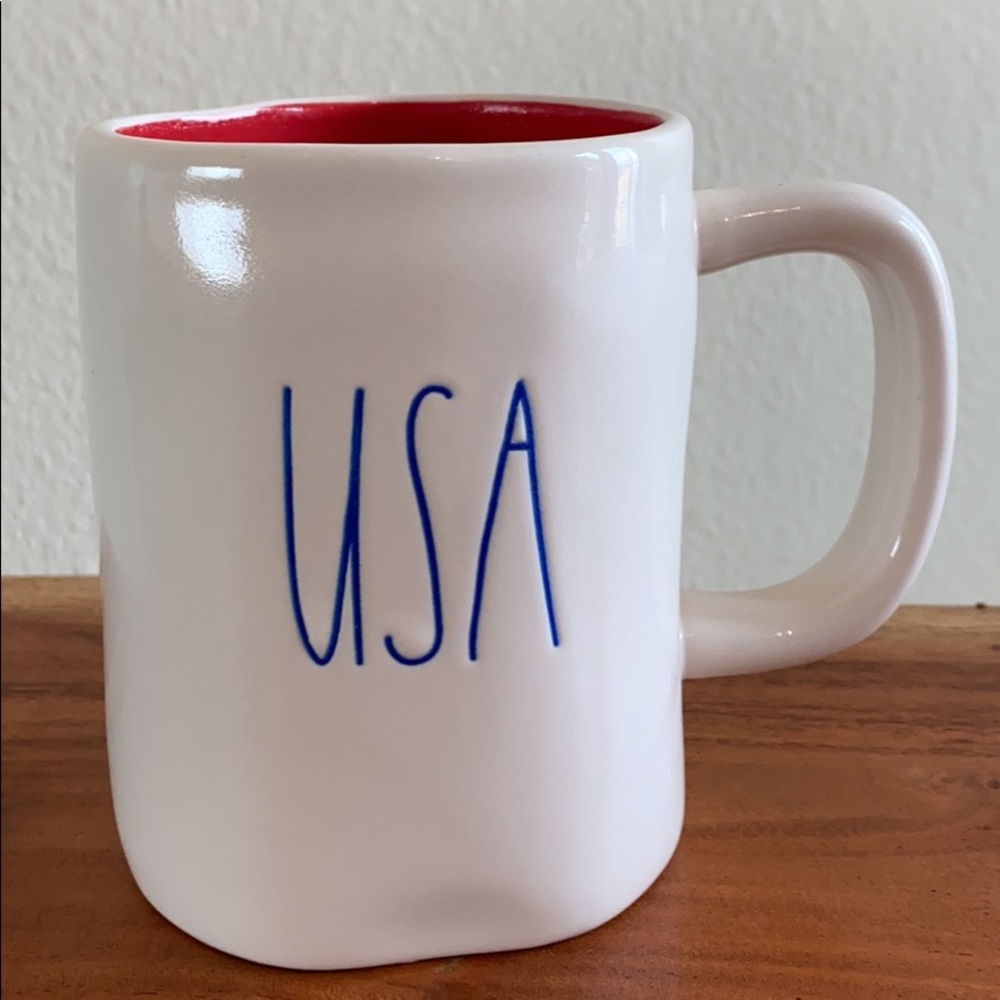 Rae dunn USA mug